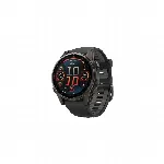 Garmin Fenix 8 AMOLED 43 mm Sapphire - Carbon Gray DLC Titanium with Black Pebble Gray
