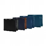 Preghiero Classic 3 Slim Wallet Genuine Italian Leather RFID