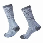 Nagiean Merino Socks Crew Grey BWCM5001