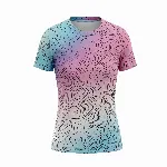 Trijee Short Sleeve Madalena II Women - White Contour
