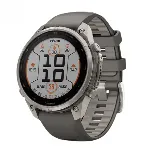 Garmin Fenix 9 Pro Solar Pebble Gray / Silver Gray Silicone (47mm)