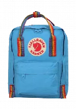 Fjallraven Kanken Mini Rainbow Pattern - Air Blue