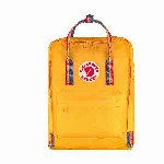 Fjallraven Kanken Mini Rainbow Pattern - Warm Yellow