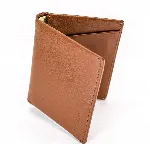Press Play SLIMFOLD Mini Slim Leather Wallet - Botanic Brown