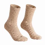Tomo Journey Socks Sports Crew Cut - Brown